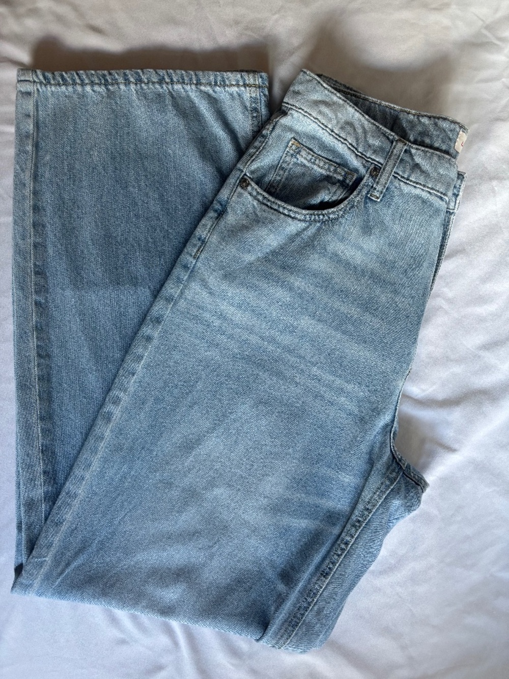 Lucky Brand Light Blue Wide Leg Jeans